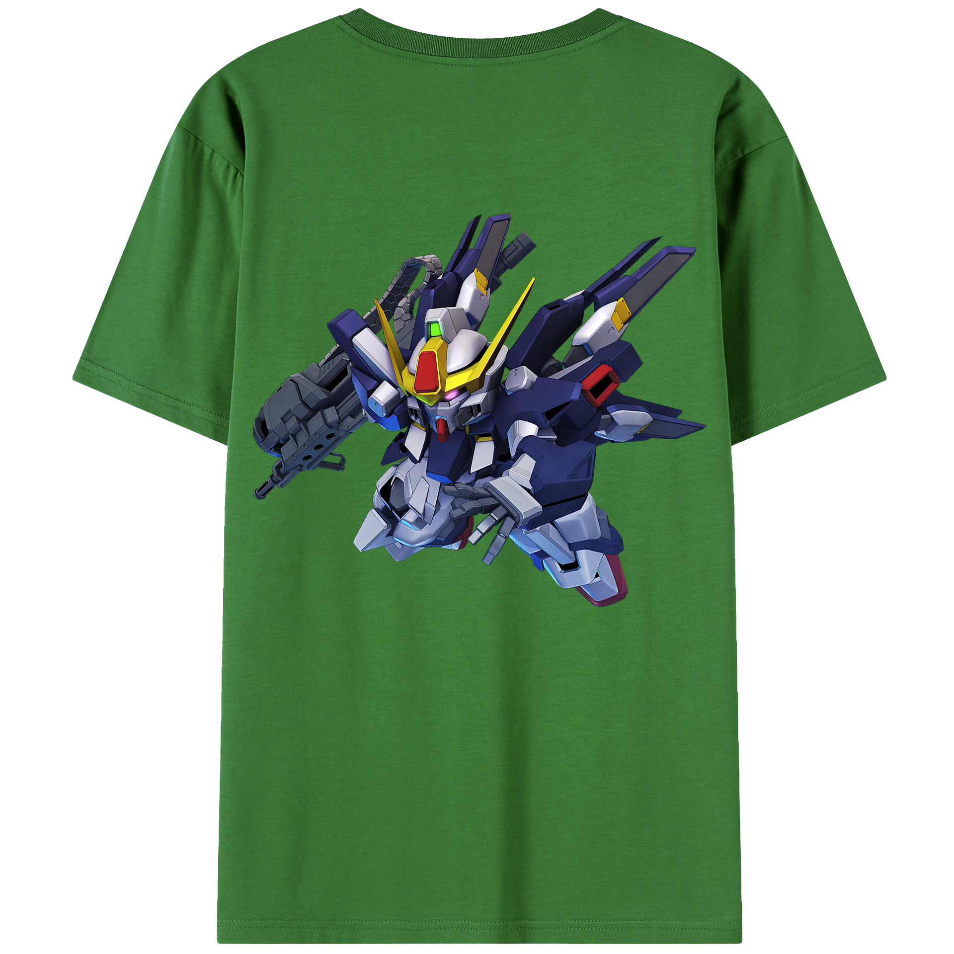 （画像用） 機動戦士ガンダム Mobile Suit Gundam レディース半袖Tシャツ(バックプリント)